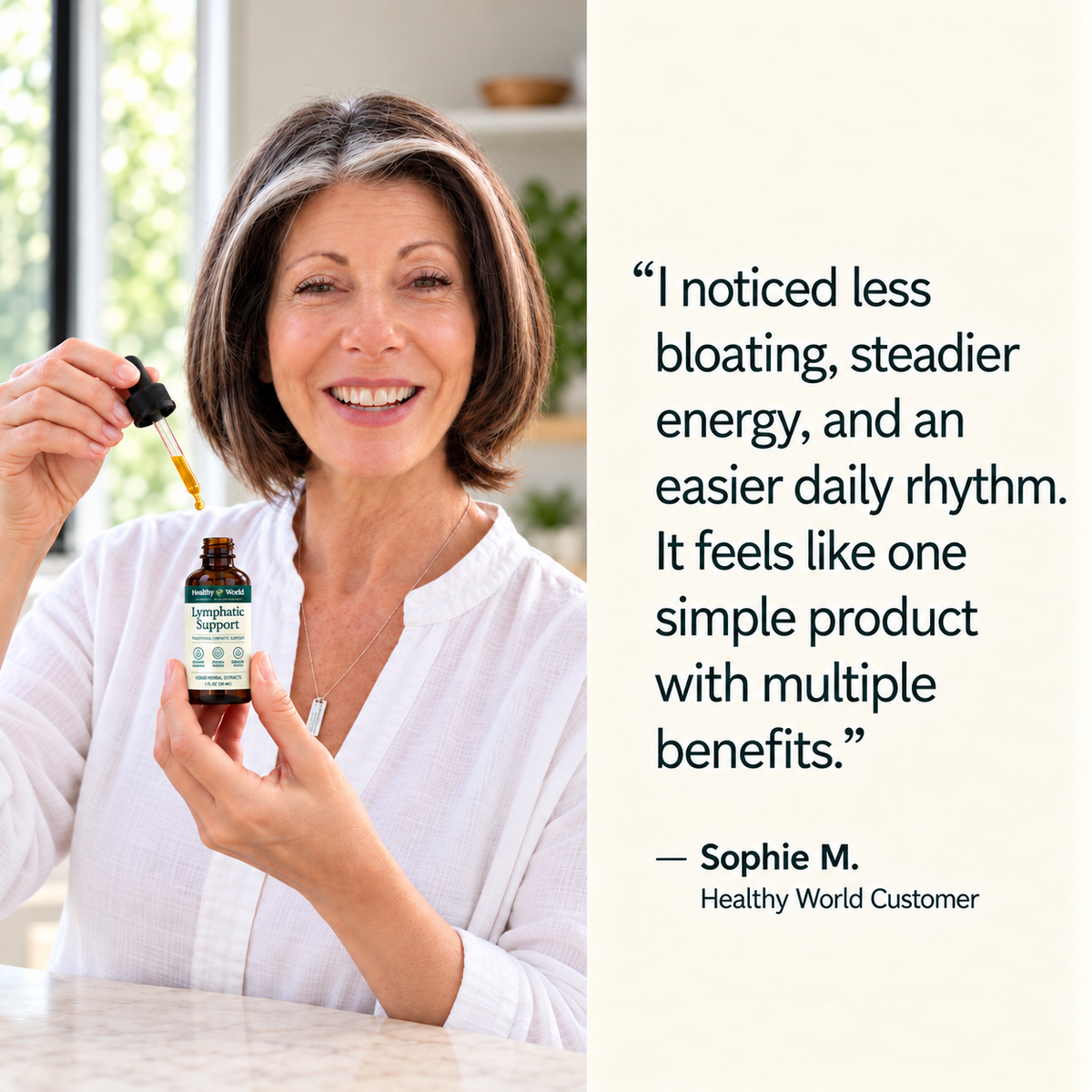 Healthy World Organic Lymphatic Support Liquid Extract