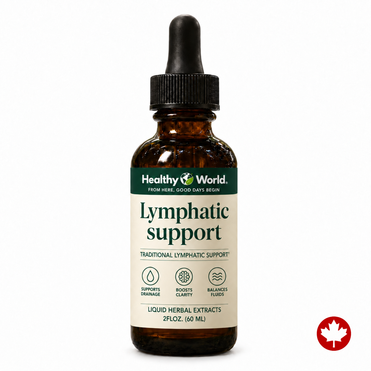 Healthy World Organic Lymphatic Support Liquid Extract